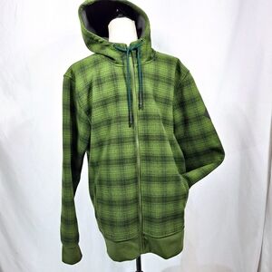 The North Face Sage Plaid Outbound Hooded Jacket